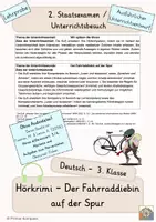 Vorschau - Stundenentwürfe - Materialpaket - Lehrproben Deutsch 3. und 4. Klasse - Seite 1