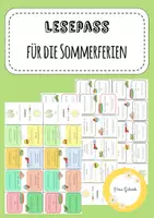 Vorschau - Arbeitsblätter - Lesepass für die Sommerferien - Deckblatt