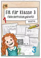 Vorschau - Unterrichtsreihen - Fit für Klasse 3 - Deutsch/Mathe (Wiederholung Klasse 2) - Seite 1