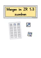 Vorschau - Arbeitsblätter - ZR3, Klettmappe, Zahlenraum drei, Förderschule - Seite 2