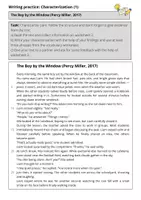 Vorschau - Arbeitsblätter - Writing practice - Characterization - Seite 1