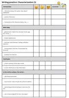 Vorschau - Arbeitsblätter - Writing practice - Characterization - Seite 2