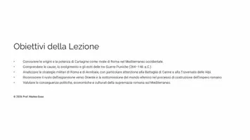 anteprima - Presentazioni / Lavagne - Le Guerre Puniche e l'Espansione di Roma: Kit Didattico Completo - Pagina 1