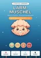 Vorschau - Interaktives Material - Lärm-Muschel 🦪 Digitale Lärmampel mit Ruhe-Timer | Klassenmanagement Grundschule | Smartboard - Deckblatt