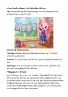 Vorschau - Bildkarten - Wochentage Fähnchen Wimpel Klassendeko - Seite 1