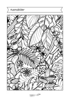 Vorschau - Mal- und Bastelvorlagen - Malbuch Blumenbilder - 95 Ausmalbilder (Konzentrationsritual) - Seite 3