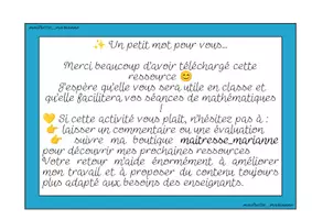 Aperçu - Cartes d'exercices - 32 Problèmes de Maths CE2 Période 5 – Évolutif - Page 1