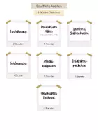 Vorschau - Stundenentwürfe - Schriftliche Addition | Üben | Klecksaufgaben - Seite 1