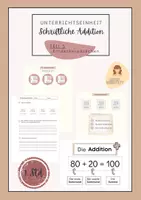 Vorschau - Stundenentwürfe - Schriftliche Addition | Üben | Schöne Päckchen | Entdeckerpäckchen - Deckblatt