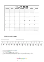 Voorbeeld - Huistaak: levenslijn en kalender - Pagina 1
