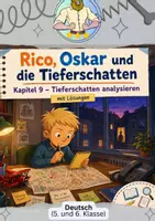 Vorschau - Arbeitsblätter - Rico, Oskar und die Tieferschatten – Begleitmaterial Kapitel 9 - Deckblatt