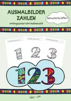 Vorschau - Mal- und Bastelvorlagen - Ausmalbilder Zahlen - Wimpelkette + Girlande (Anfangsunterricht) - Deckblatt