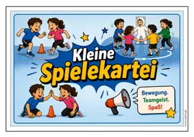 Vorschau - Bildkarten - Spielesammlung Sport, 18 kleine Spiele für Grundschule und Kindergarten - Seite 1