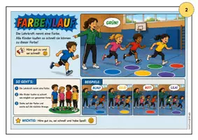 Vorschau - Bildkarten - Spielesammlung Sport, 18 kleine Spiele für Grundschule und Kindergarten - Seite 3