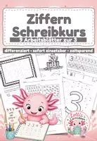 Vorschau - Arbeitsblätter - Ziffernschreibkurs Die Ziffer 3 – Arbeitsheft zur Zifferneinführung & Mengenerfassung (Klasse 1) - Deckblatt