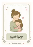Vorschau - Arbeitsblätter - My family_Materialstübchen_Volksschule - Seite 1