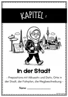 Vorschau - Arbeitsblätter - In der Stadt Bundle: Wo/Wohin/Woher, Orte in der Stadt/ DaZ & DaF/A1-A2 - Seite 1