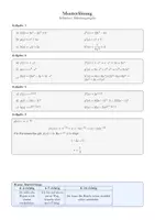Vorschau - Arbeitsblätter - Selbsttest zur Produkt und Kettenregel - Seite 1