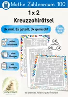 Vorschau - Unterrichtsreihen - Materialpaket: Super kleinschrittiger 1x1-Lehrgang mit vielen Wiederholungen - Seite 1
