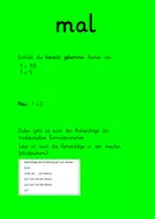 Vorschau - Unterrichtsreihen - Materialpaket: Super kleinschrittiger 1x1-Lehrgang mit vielen Wiederholungen - Seite 2