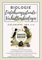Vorschau - Arbeitsblätter - Einführungsstunde Verhaltensbiologie – Angeborenes und erlerntes Verhalten einfach erklärt - Deckblatt