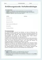 Vorschau - Arbeitsblätter - Einführungsstunde Verhaltensbiologie – Angeborenes und erlerntes Verhalten einfach erklärt - Seite 3