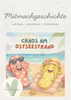 Vorschau - Spiele - Mitmachgeschichte: Chaos am Ostseestrand - Deckblatt