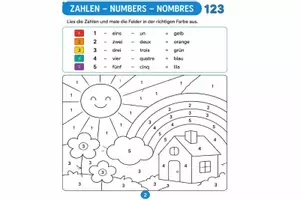 Vorschau - Arbeitsblätter - Malbuch Fremdsprache - Seite 3