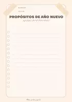 Vista previa - Hojas de trabajo - Propósitos de Año Nuevo para Educación primària - Portada