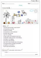 Vorschau - Arbeitsblätter - DaZ / DaF / Deutsch Grundschule - Im Sommer - Präpositionen des Ortes - Seite 2