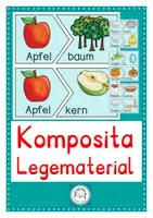 Vorschau - Spiele - Zusammengesetzte Nomen. Legematerial - Deckblatt