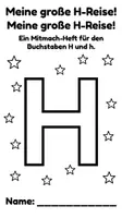 Vorschau - Arbeitsblätter - Buchstabe H - Mitmach-Heft Klasse 1 - Seite 1