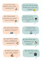 Vorschau - Arbeitsblätter - Some & Any – Warm-up Cards for Speaking Activities - Seite 1