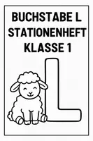 Vorschau - Arbeitsblätter - Buchstabe L - Stationenheft Klasse 1 - Deckblatt