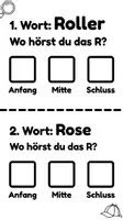 Vorschau - Arbeitsblätter - Buchstabe R - Übungsheft Klasse 1 - Seite 3