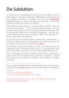 Vorschau - Arbeitsblätter - Subduktion und Kollision - Material und Unterricht - Seite 2
