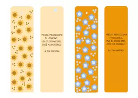 anteprima - Materiale per pittura e bricolage - I segnalibri da regalare ai bambini - Pagina di copertina