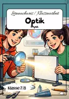 Vorschau - Klassenarbeiten - Lernnachweis / Klassenarbeit : Optik / Physik - Deckblatt