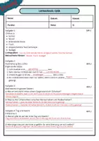Vorschau - Klassenarbeiten - Lernnachweis / Klassenarbeit : Optik / Physik - Seite 3