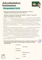 Vorschau - Arbeitsblätter - Materialpaket Adverbialsätze und Subjekt- und Objektsätze - Seite 2