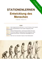 Vorschau - Stundenentwürfe - Stationenlernen - Entwicklung des Menschen (inkl. Handreichung und Lösungen) - Seite 1