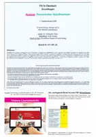 Vorschau - Arbeitsblätter - Fit für Deutsch Grundlagen: Persönlicher Schriftverkehr | Deutsch Sekundarstufe Klasse 8-13 | Bewerbung, Behördenschreiben | Übungen, Arbeitsblätter, Kopiervorlagen mit Lösungen - Seite 1