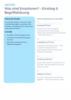 Vorschau - Unterrichtsreihen - Emotionale Kompetenz verstehen & anwenden – Unterrichtskonzeption für soziales Lernen Sek I - Seite 3