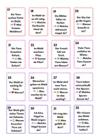 Vorschau - Stundenentwürfe - Dosendiktat / Schleichdiktat Waldtiere 🌲 Schreiben & Sachunterricht (32 Karten + 2 Lineaturen) - Seite 2