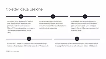 anteprima - Presentazioni / Lavagne - Alessandro Manzoni: Vita, Poetica e Opere - Pagina 1