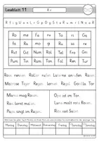 Vorschau - Arbeitsblätter - Leseblätter passend zum ZEBRA - Teil B I Klasse 1 I Grundschrift - Seite 2