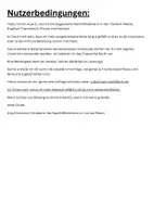 Vorschau - Stundenentwürfe - Lernzettel Englisch- Simple Present, he, she, it das 's' muss mit - Seite 1