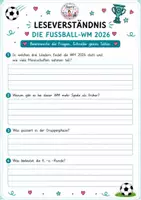 Vorschau - Arbeitsblätter - Leseverständnis/ Kreatives Schreiben Fußball WM - Seite 2