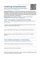 Vorschau - Stundenentwürfe - Reform UK (Listening Comprehension/Hörverstehen) - Seite 1