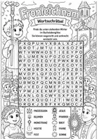 Vorschau - Spiele - Fronleichnam Suchsel | Das spielerische Wortgitter zur Begriffskonsolidierung | Rätselspaß für zwischendurch und zum Wiederholen | Klasse 1-5 - Seite 2
